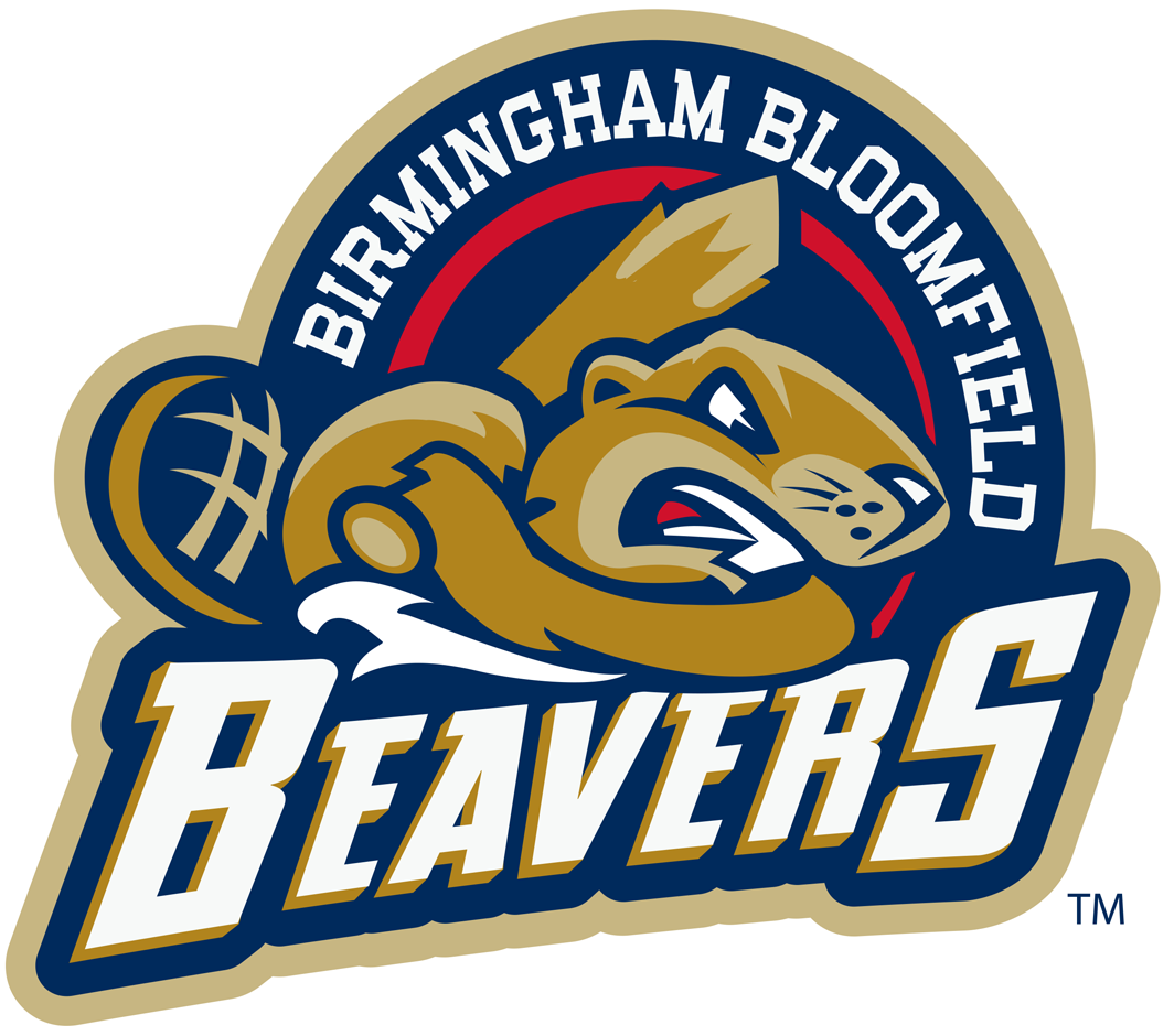 Birmingham Bloomfield Beavers 2016-Pres Primary Logo iron on heat transfer
